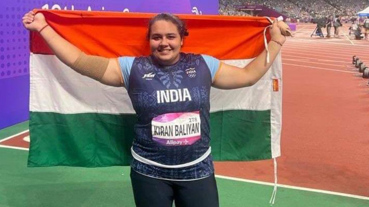 Kiran Baliyan ने एशियाई गेम्स 2023 महिला शॉटपुट कांस्य पदक जीता