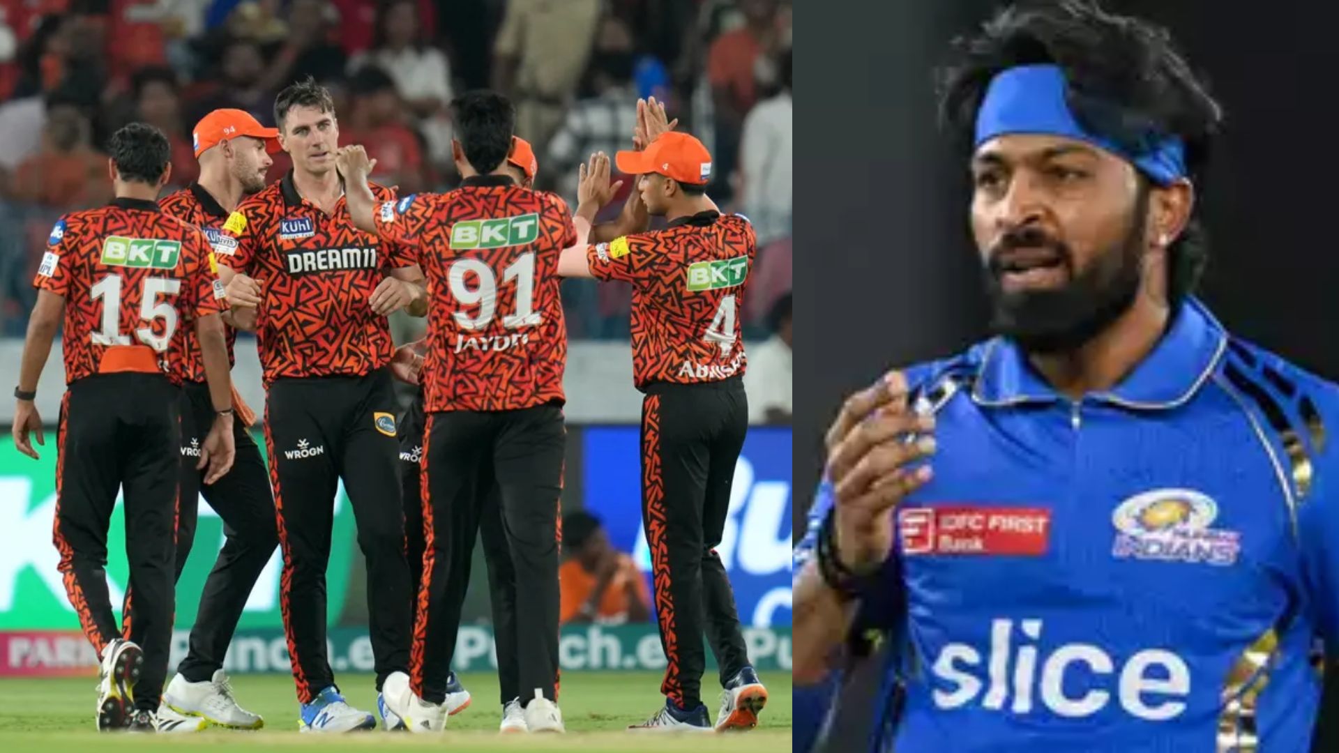 SRH vs MI: हाई स्कोरिंग मैच में 31 रन से हारी मुंबई, हार्दिक पांड्या रहे फ्लॉप
