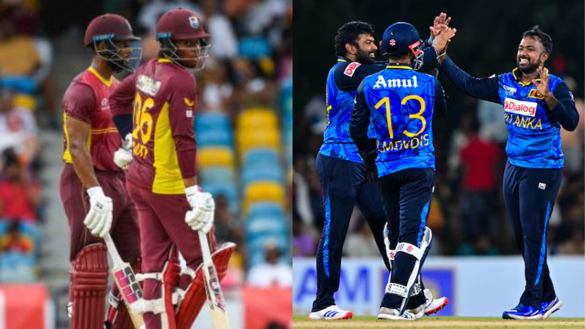 SL vs WI: उड़े तो चांद तक गिरे तो गड्ढे में, वेस्टइंडीज की श्रीलंका के हाथों शर्मनाक हार